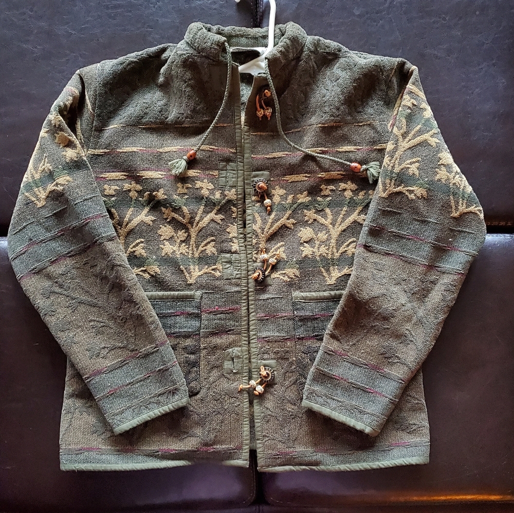 Flashback Tapestry Boho Style Jacket